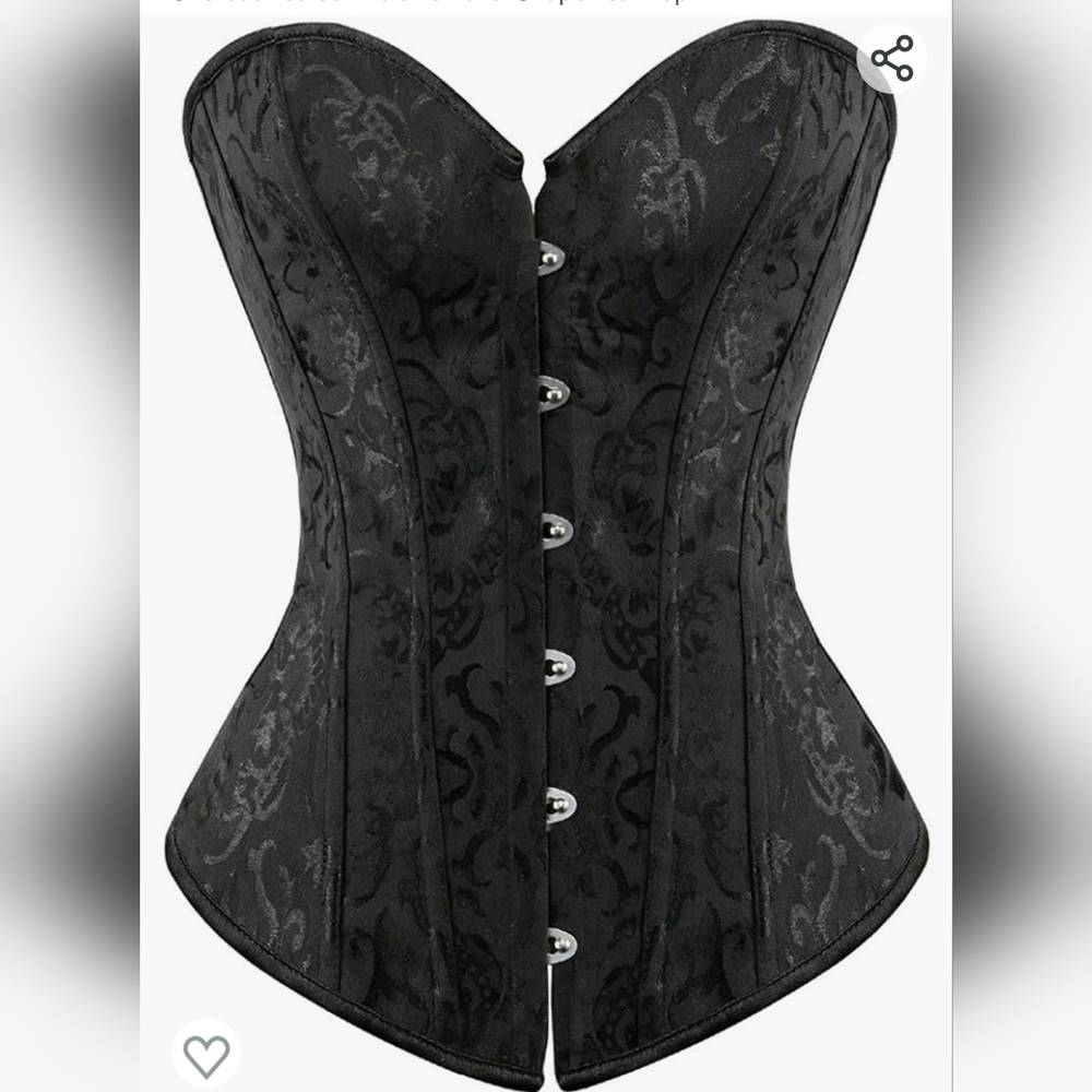 Corset Black Size Small